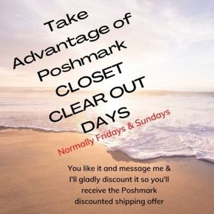 Closet Clear Out: Info..with a few laughs!